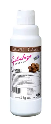 Image de Triple double Eisflip Caramel Gelatop Sauce pour desserts No 598 1000ml