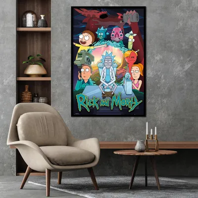 Produktbild von Rick and Morty Poster Season 4 91,5 x 61 cm