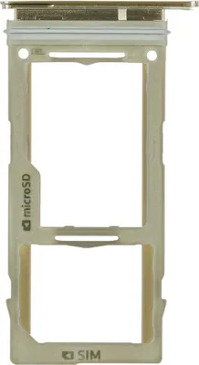 Produktbild von Simkarten Halter für Samsung Galaxy S10 Plus (SM-G975F), Schwarz