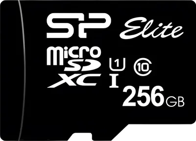 Obrázok produktu pre Silicon Power Elite, 256 GB, MicroSDXC, Trieda 10, UHS-I, 85 MB/s, Class 1 (U1)