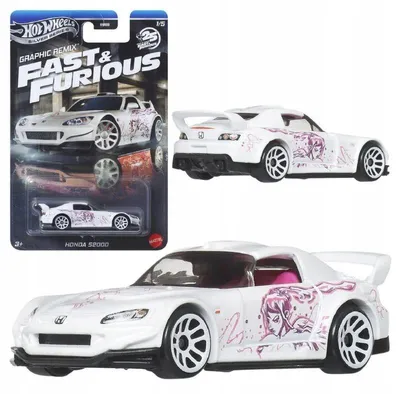 Produktbild von Hot Wheels Fast & Furious JBY44, Auto, 3 Jahr(e), Metall, Weiß