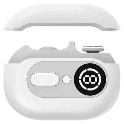 Produktbild von Elektrischer Nagelknipser für Baby & Erwachsene, 4 in 1, leise, LED Licht, wiederaufladbar, kompakt, sichere Nagelpflege, tragbar für Zuhause & Reise