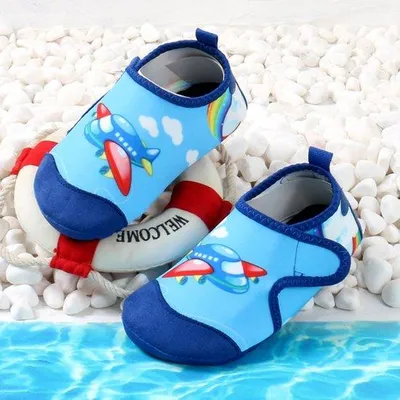 Produktbild von Schnelltrocknende Kinderschwimmschuhe Antirutsch