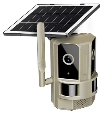 Immagine prodotto di Fotocamera di sorveglianza 4G duale con pannello solare SRT-D180-4G