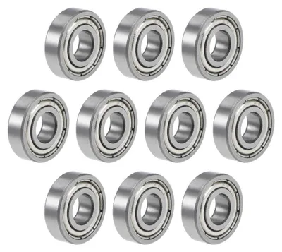 10x 697ZZ Rillenkugellager 7x17x5mm doppelt abgedichtet