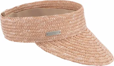 Seeberger Strohborte Schirm Visor in beige