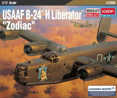 Obrázek produktu pro Model Kit letadlo 12584 - USAAF B-24H Liberator "Zodiac" (1:72)
