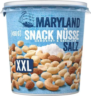 Produktbild von Maryland Snack Nüsse Salz XXL 450g