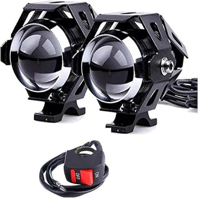 Productafbeelding van LED-motorfietsverlichtingsset, 3-in-1 kit, nachtzichtfunctie, groot licht, richtingaanwijzers, verstelbaar
