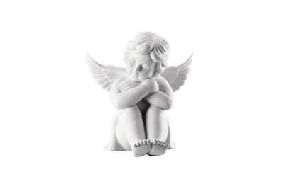 Image de Rosenthal Engel sitzend Engel klein Weiss matt 69054-000102-90089