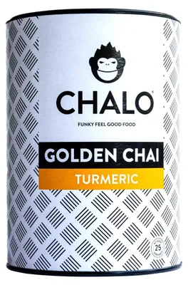 Obrázek produktu pro CHALO kurkumový chai čaj 300 ml – pikantní kurkumový chai se směsí koření