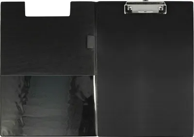 Produktbild von WESTCOTT Klemmbrett-Mappe mit Folienüberzug DIN A4 schwarz