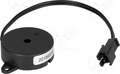 Obrázok produktu pre 1x Piezoelektrický snímač zvuku: Frekvenčný rozsah: 2,8 kHz, Prúd: 12 mA, Model: BPT3112XH10W120