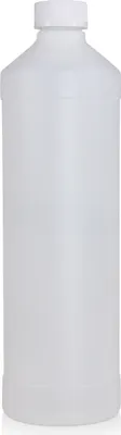 Produktbild von 6x PE Kunststoff 1L Rundflasche natur
