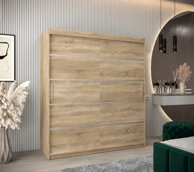 Produktbild von MINIO Kleiderschränk 180 cm VERONA 1 Sonoma