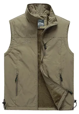 Produktbild von Bodywarmer – Fleeceweste – Ärmellos – Winddicht – Herren – Mit 4 Taschen
