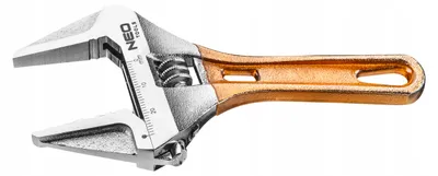 Obrázek produktu pro NEO TOOLS Krátký nastavitelný klíč 118 mm, rozsah 0-28 mm