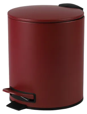 Produktbild von Urban Living Treteimer Toulon - dunkelrot - 5L - Metall