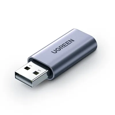 Immagine prodotto di Adattatore audio Ugreen da USB-A a AUX minijack da 3,5 mm - Grigio