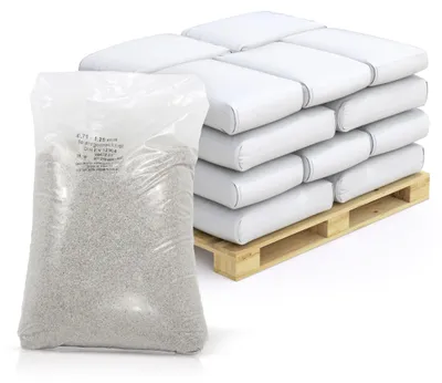 Zdjęcie produktu dla 20 x 25 kg piasek kwarcowy premium do filtrów 0,71–1,25 mm