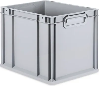 Produktbild von Eurobox NextGen Economy | Griffe geschlossen | HxBxT 32x30x40cm | 30 Liter | Eurobehälter, Transportbox, Transportbehälter, Stapelbehälter