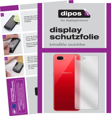 Zdjęcie produktu dla 5-krotny ochraniacz ekranu dla OPPO A3S z tyłu przezroczysta folia ochronna wyświetlacza dipos