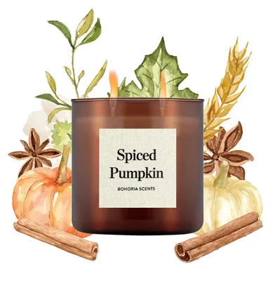 Produktbild von Duftkerze Perfume-Series Spiced Pumpkin