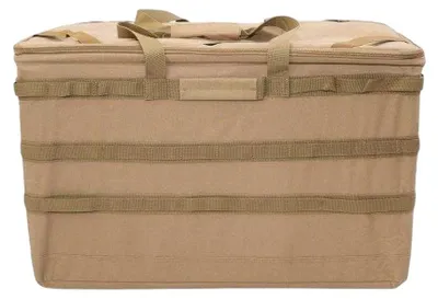 Image de Offlander - Sac « tout-terrain », camping, 95 L PP10631 (taille unique) (vert/beige)