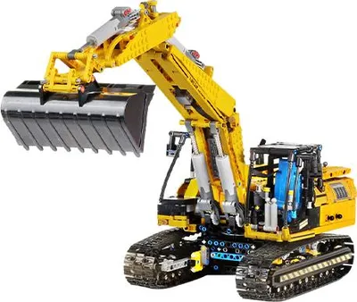 Produktbild von Mould King® 13112 Mechanischer Bagger inkl. RC/Fer