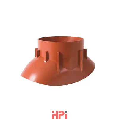 Produktbild von Adapter für Turboboiler DN 100 rot
