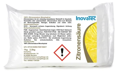 Produktbild von 400 g Zitronensäure Granulat WP