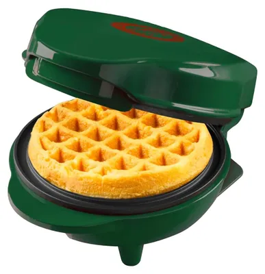 Zdjęcie produktu dla Bestron Gofrownica mini 10 cm matowa zieleń edycja limitowana