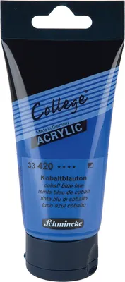 Produktbild von Schmincke 75ml College Acryl Kobaltblauton Acryl 33 420 013