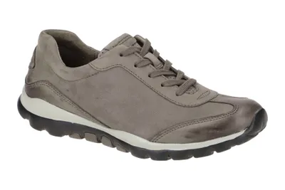 Produktbild von Gabor ROLLINGSOFT Damenschuhe - sportliche Schnür- Halbschuhe grau Freizeit NEU