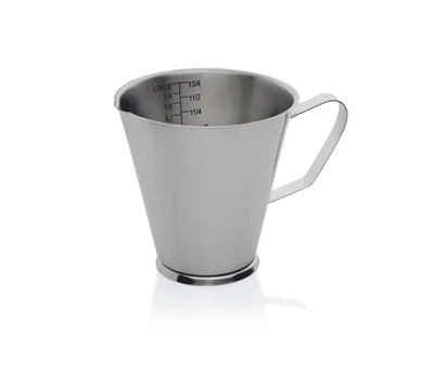 Produktbild von Messbecher, CNS, mit Skalierung, 1 oder 2 Liter wählbar : 2 Liter Variante: 2 Liter