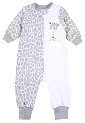 Produktbild von TupTam Baby Schlafsack mit Füßen und Ärmel e Materialien Winterschlafsack, Farbe: Giraffe, Größe: 104-110