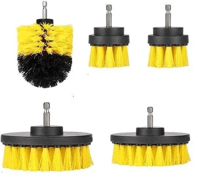 Image de Set de brosses en nylon, 5 pièces, polyvalent