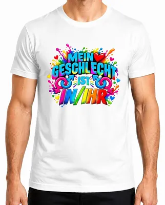 Produktbild von Mein Geschlecht Ist In Ihr Pronomen Humor Zweideutig Spruch Liebe Herren T-Shirt, Weiß, S