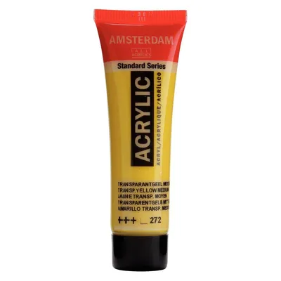 Obrázok produktu pre Akrylová farba Amsterdam Standard Series Tube 20 ml Transparent Yellow Medium 272