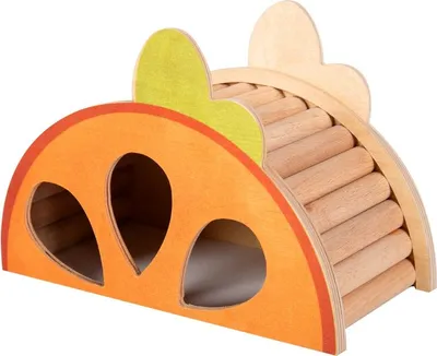 Image de OiiBO Maison en bois ERS68 - Maison pour rongeurs OiiBO