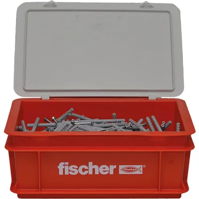 Immagine prodotto di Set di viti autoperforanti Fischer con tasselli N6x60, 400 pezzi.