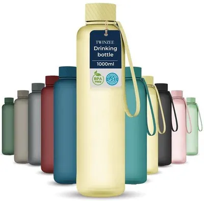 Productafbeelding van 1 Liter Waterfles - Lekvrij en BPA-vrij