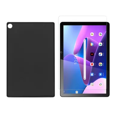 Produktbild von 2in1 Set für Lenovo Tab M10 3. Generation 2022 TB-328F 10.1 Zoll Tablet mit Smartcover + Schutzglas
