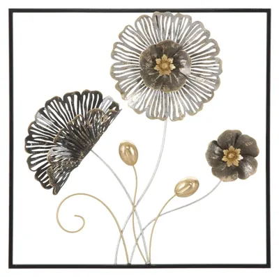Produktbild von Quadratisches Wandpaneel aus buntem Eisen 50x50 cm