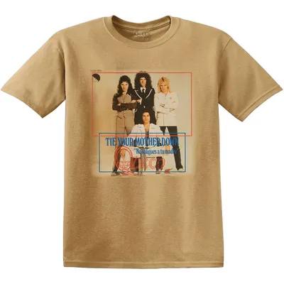 Produktbild von Queen Tie Your Mother Down Old Gold L T-Shirt