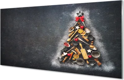 Produktbild von Glasbilder 140x70 Wandkunst Christbaumschmuck