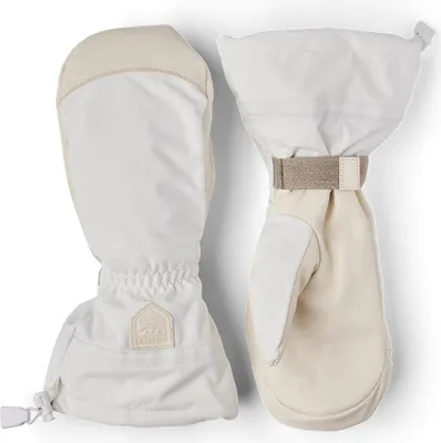 Produktbild von HESTRA Mono Wool Mittt Damen Fäustlinge weiss 9