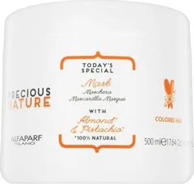 Produktbild von Alfaparf Milano Precious Nature Today's Special Mask Almond & Pistachio pflegende Haarmaske für gefärbtes Haar 500 ml