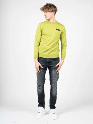 Zdjęcie produktu dla Plein Sport Sweter "Merino" - MPPS90132 - Zielony- Rozmiar: L(EU)