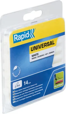 Immagine prodotto di Rapid Tools 40107355 Cartuccia adesiva Rapid Universal bianca, diametro: 12 mm